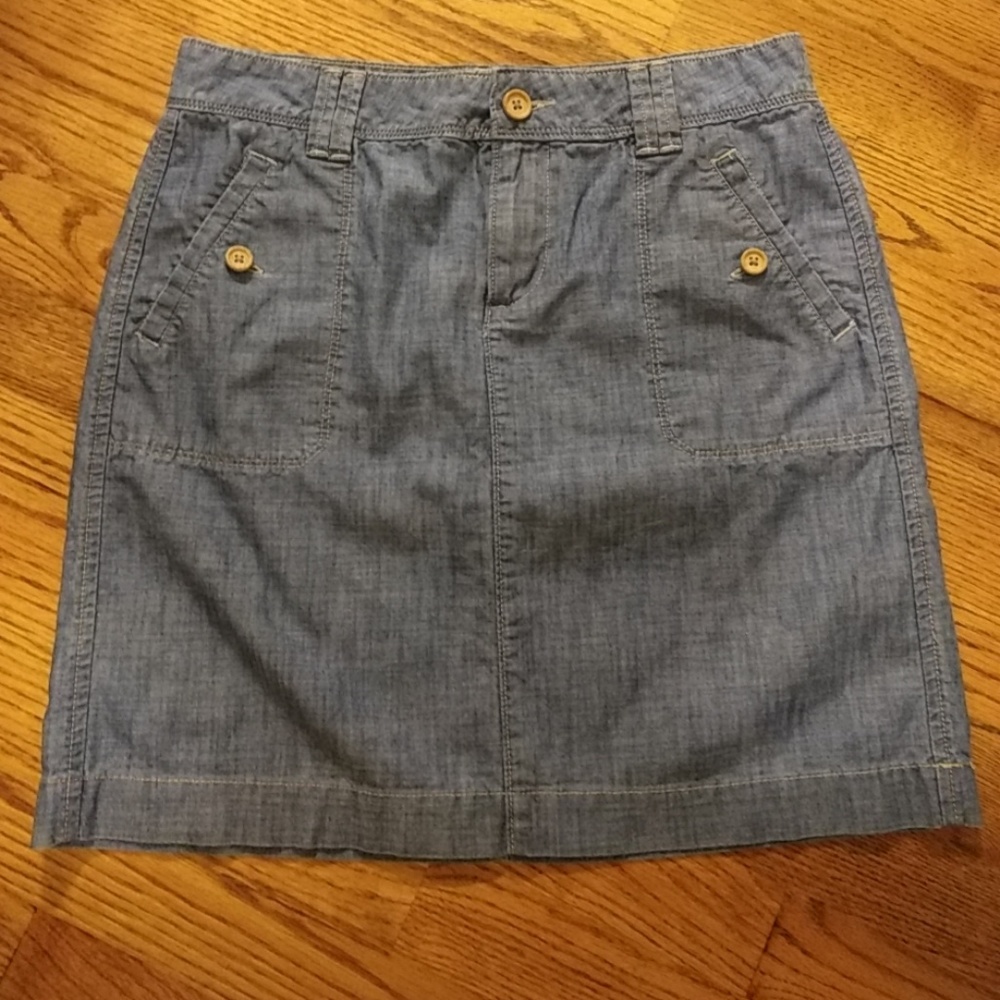 Ann Taylor Loft denim skirt